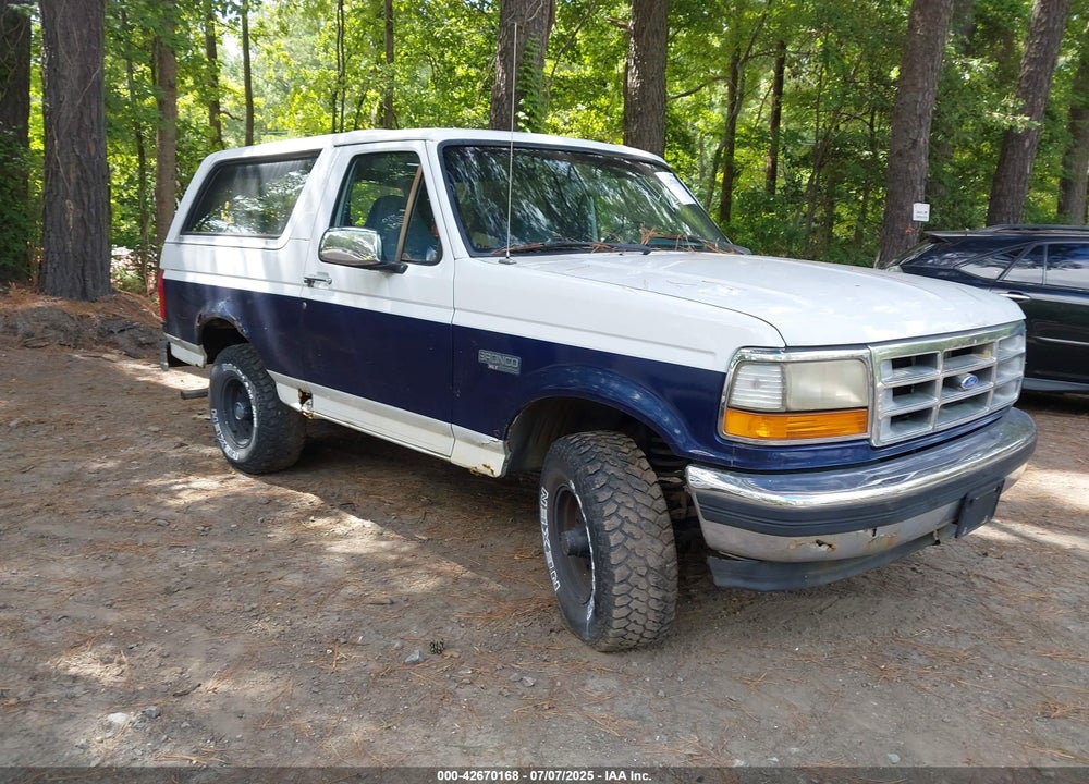 1995 FORD BRONCO U100 VIN: 1FMEU15NXSLA12108