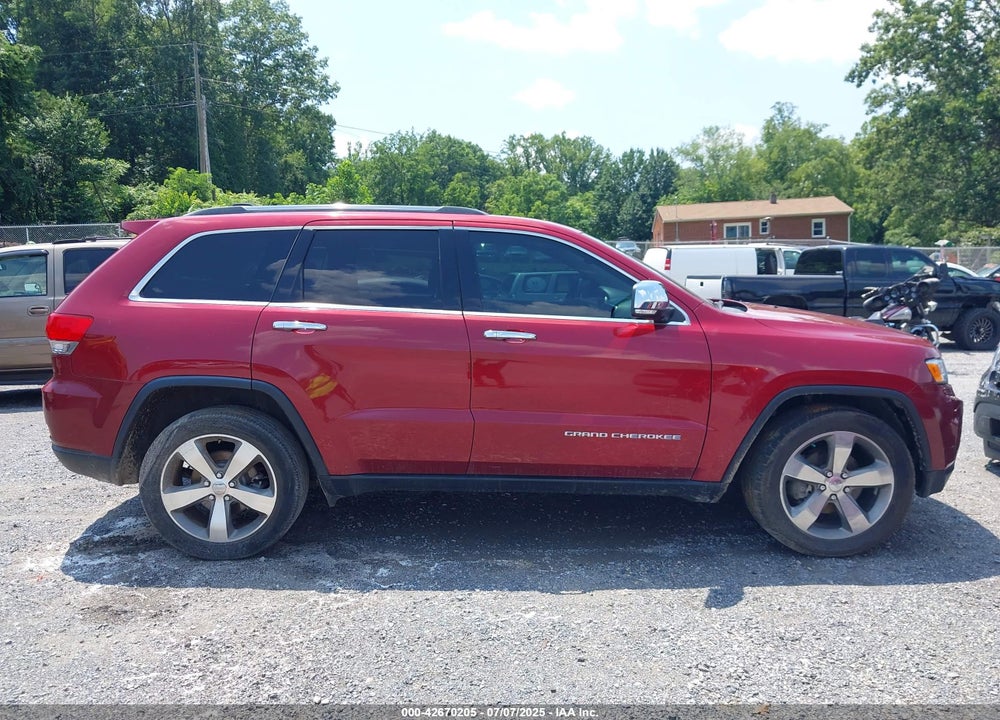 2014 JEEP GRAND CHEROKEE VIN: 1C4RJFBG5EC183810