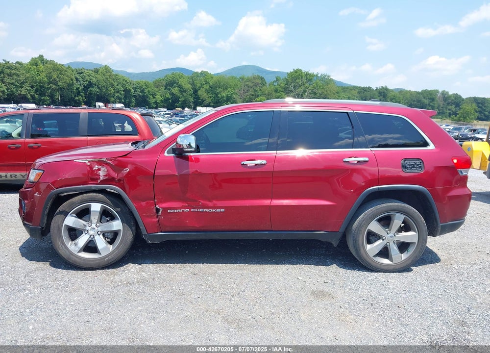 2014 JEEP GRAND CHEROKEE VIN: 1C4RJFBG5EC183810