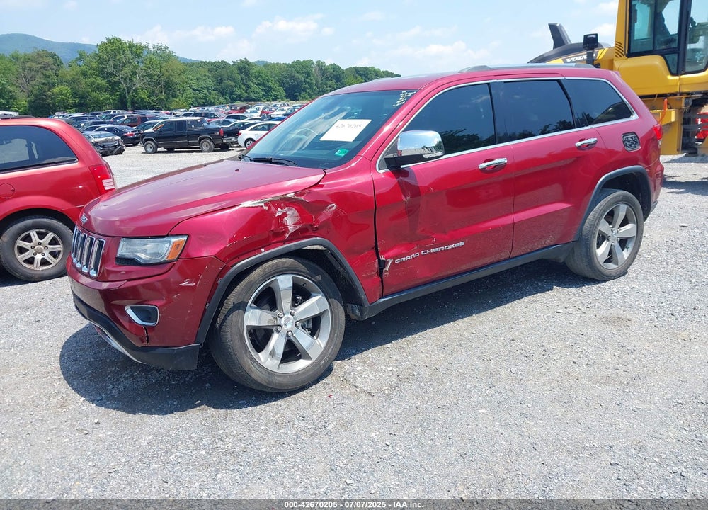 2014 JEEP GRAND CHEROKEE VIN: 1C4RJFBG5EC183810