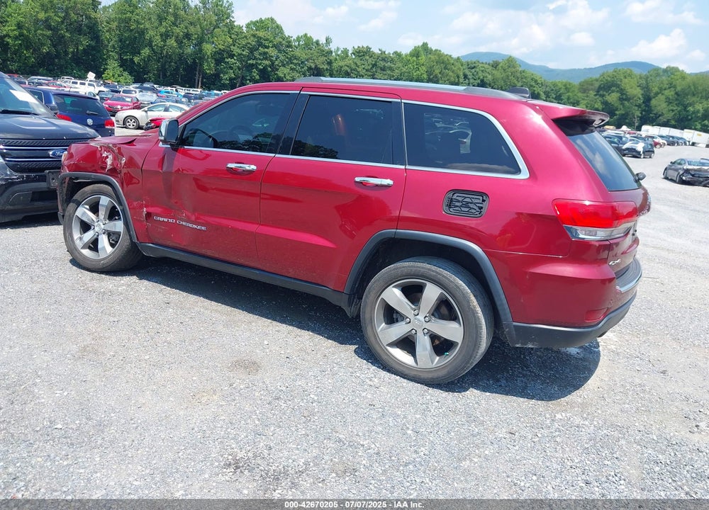 2014 JEEP GRAND CHEROKEE VIN: 1C4RJFBG5EC183810