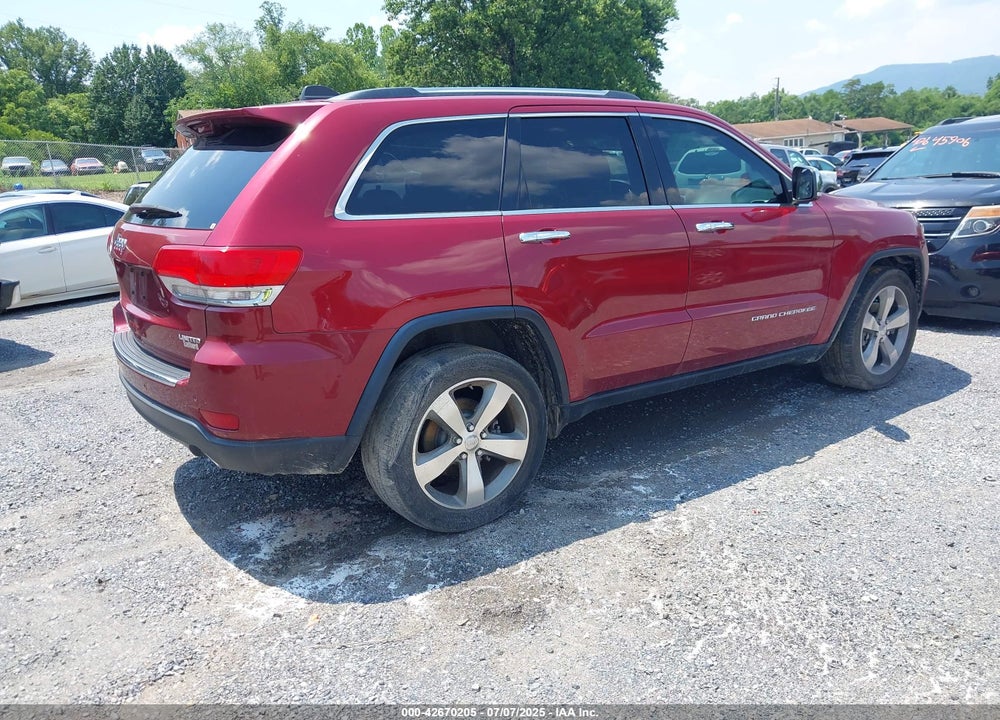 2014 JEEP GRAND CHEROKEE VIN: 1C4RJFBG5EC183810