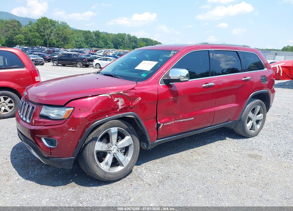 2014 JEEP GRAND CHEROKEE VIN: 1C4RJFBG5EC183810