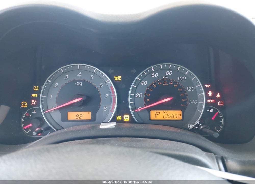 2010 TOYOTA COROLLA VIN: 2T1BU4EE5AC446662