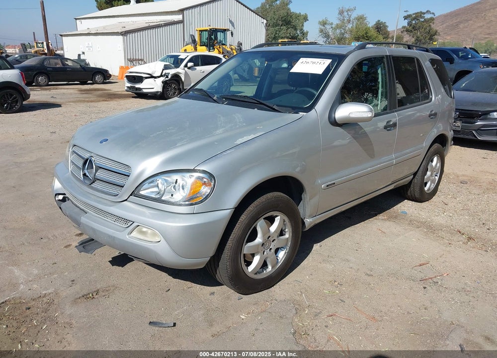 2003 MERCEDES-BENZ ML 350 VIN: 4JGAB57EX3A438290