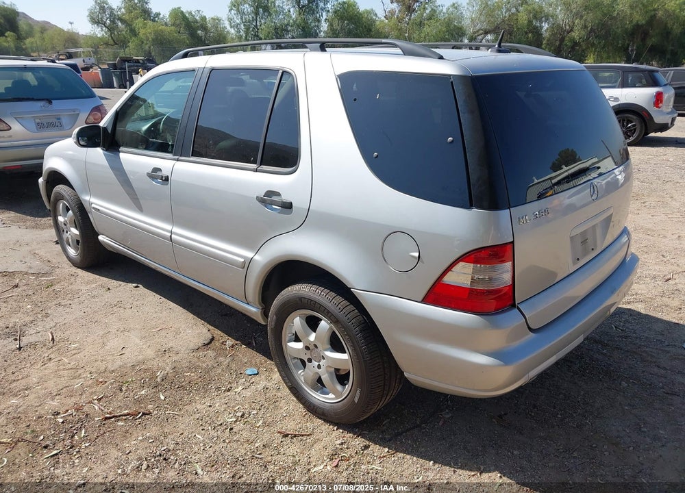 2003 MERCEDES-BENZ ML 350 VIN: 4JGAB57EX3A438290