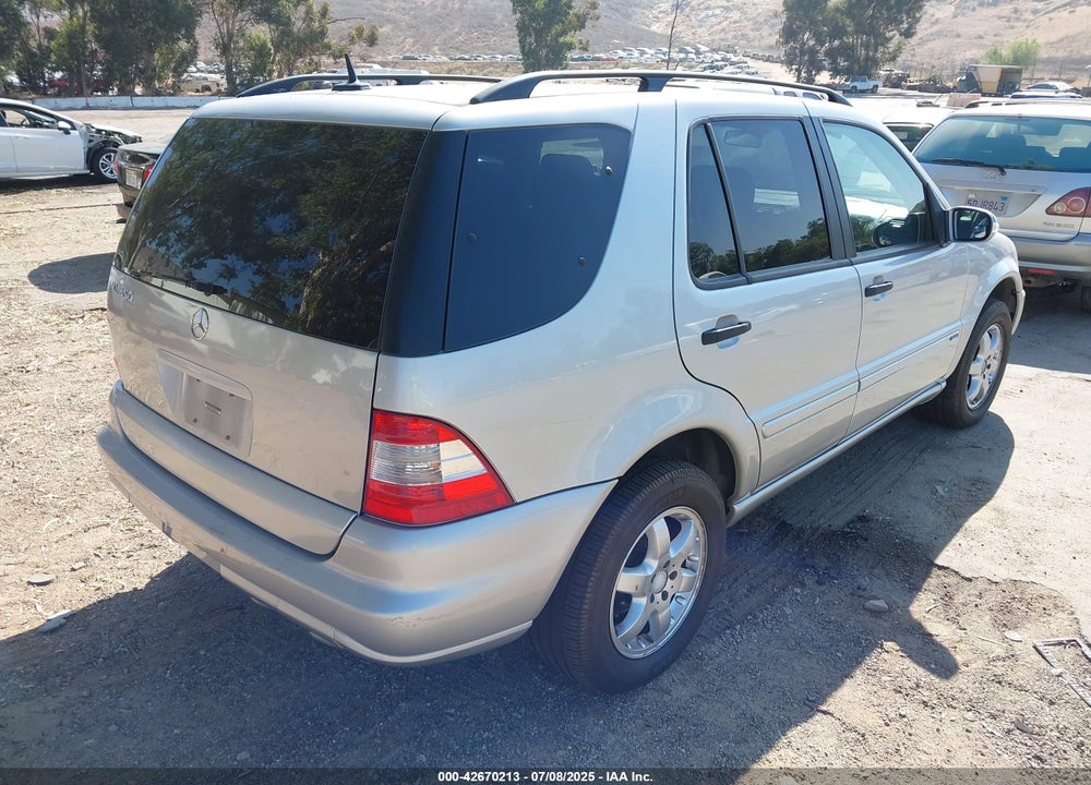 2003 MERCEDES-BENZ ML 350 VIN: 4JGAB57EX3A438290