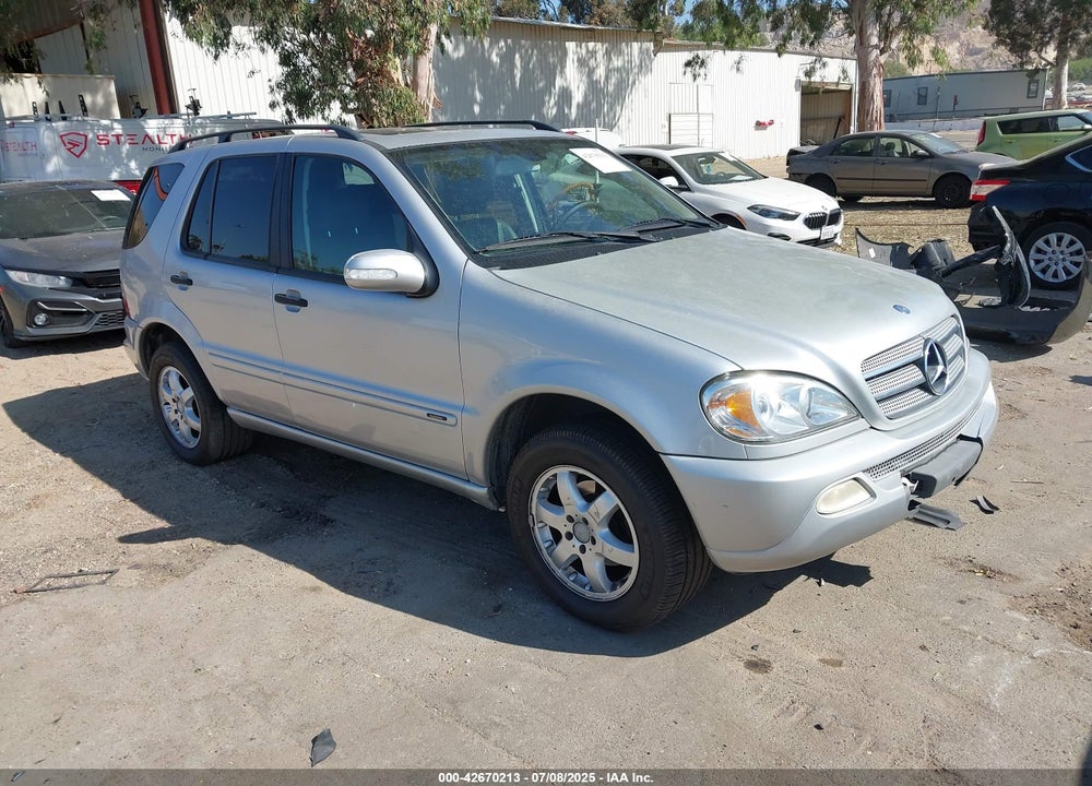 2003 MERCEDES-BENZ ML 350 VIN: 4JGAB57EX3A438290