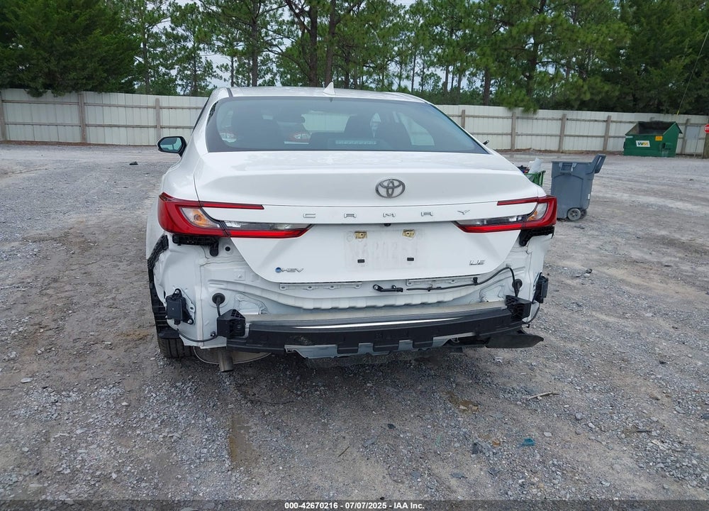 2025 TOYOTA CAMRY VIN: 4T1DAACK7SU522181