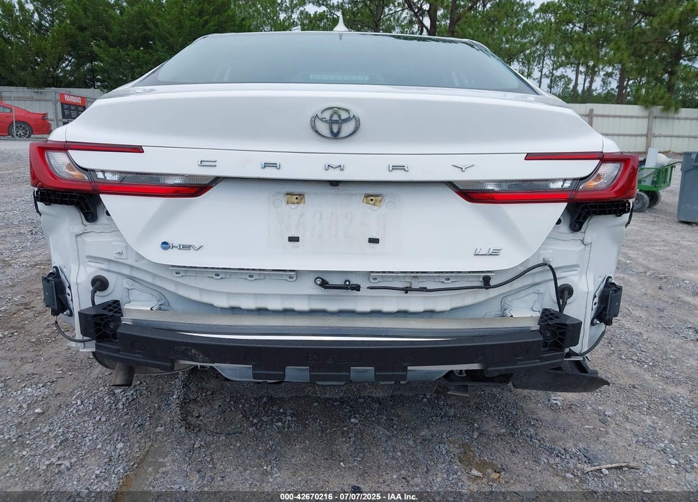 2025 TOYOTA CAMRY VIN: 4T1DAACK7SU522181