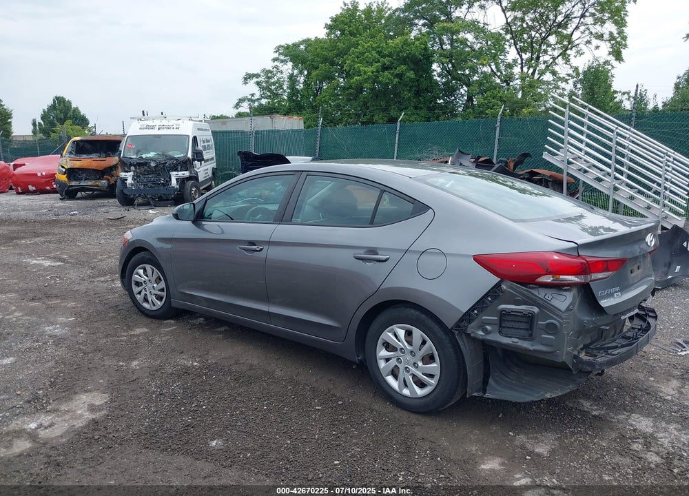 2018 HYUNDAI ELANTRA VIN: 5NPD74LF4JH353317