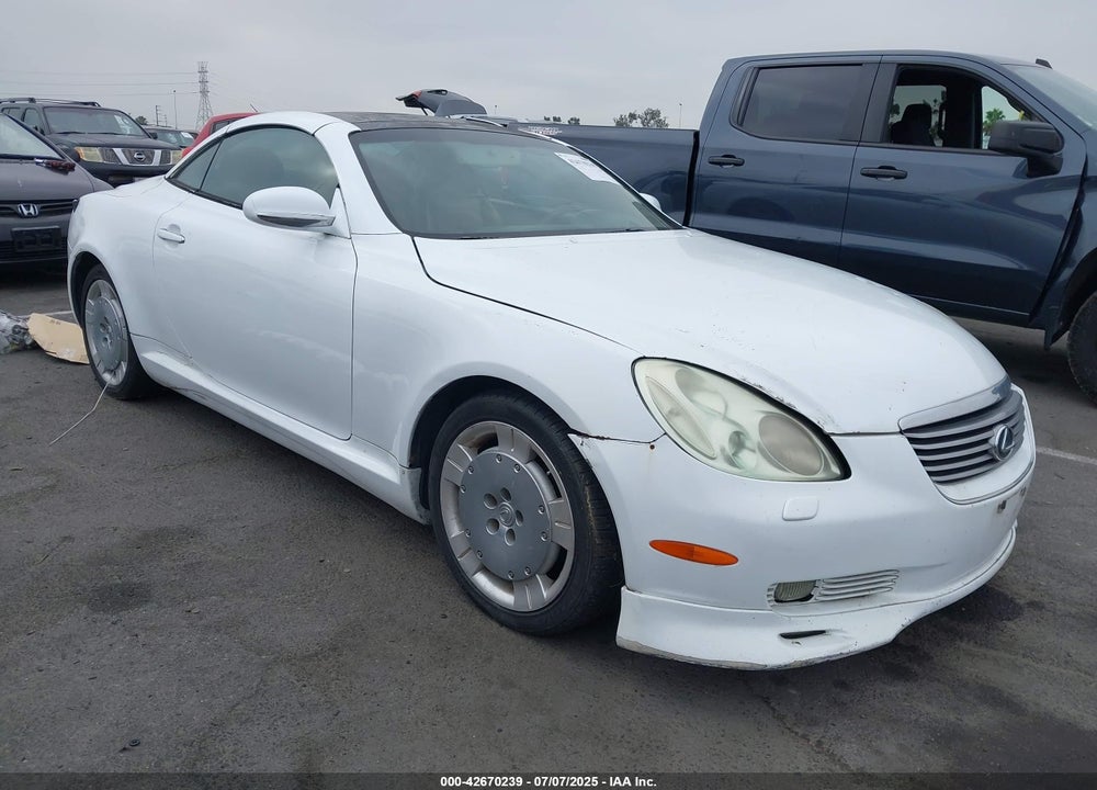 2002 LEXUS SC 430 VIN: JTHFN48Y020027536
