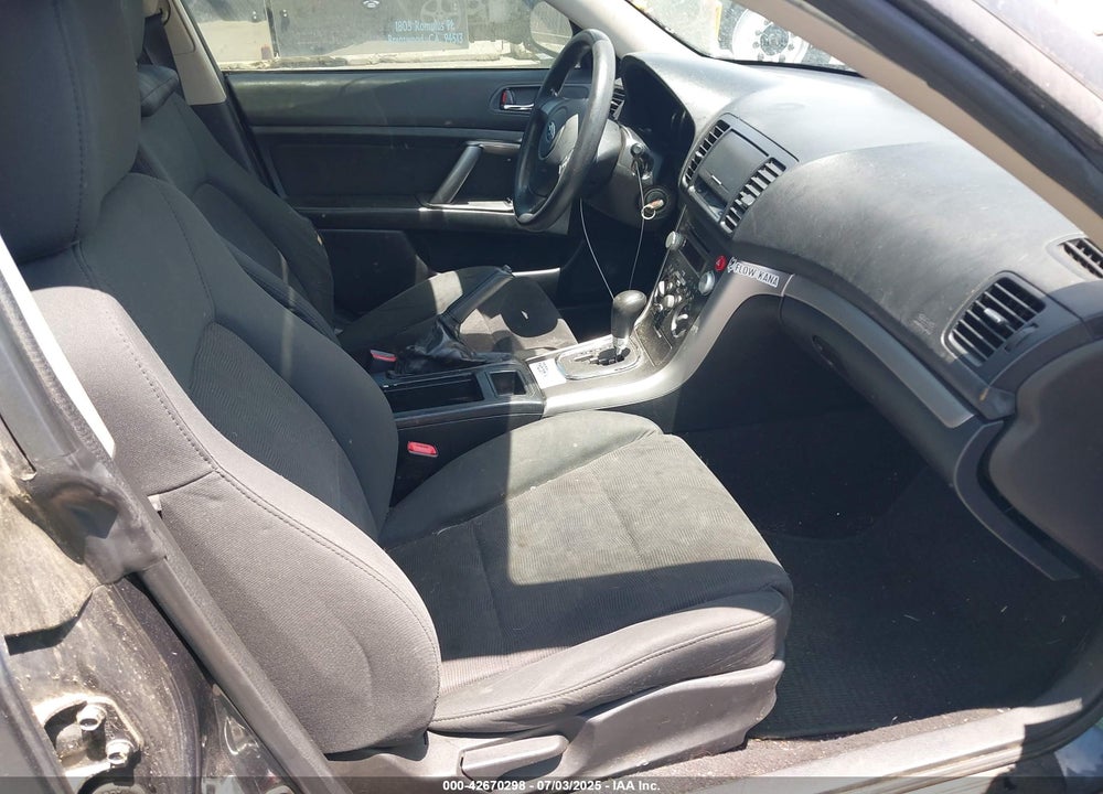 2009 SUBARU LEGACY VIN: 4S3BL616897233490