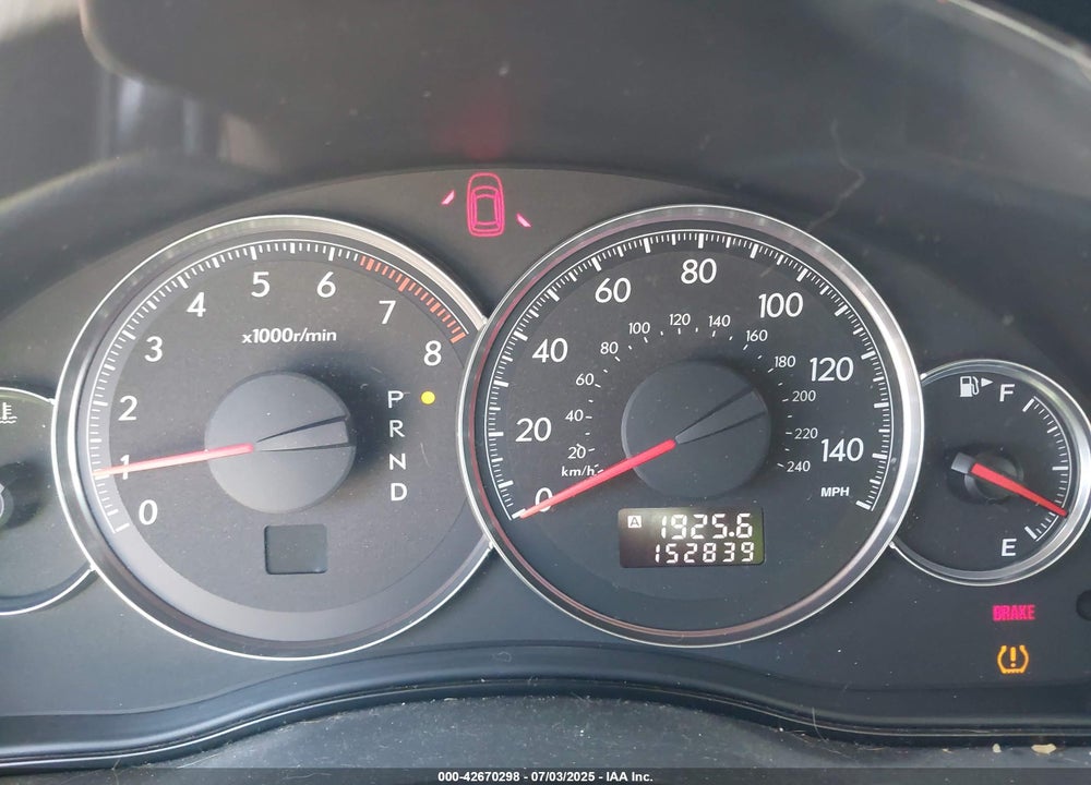 2009 SUBARU LEGACY VIN: 4S3BL616897233490