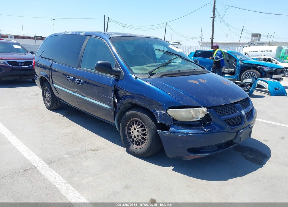2002 DODGE GRAND CARAVAN SPORT VIN: 2B4GP44302R793716