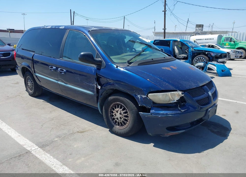 2002 DODGE GRAND CARAVAN SPORT VIN: 2B4GP44302R793716