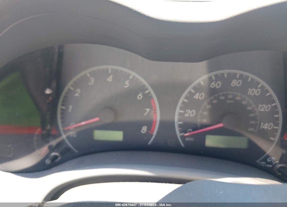 2009 TOYOTA COROLLA VIN: JTDBL40E499083475