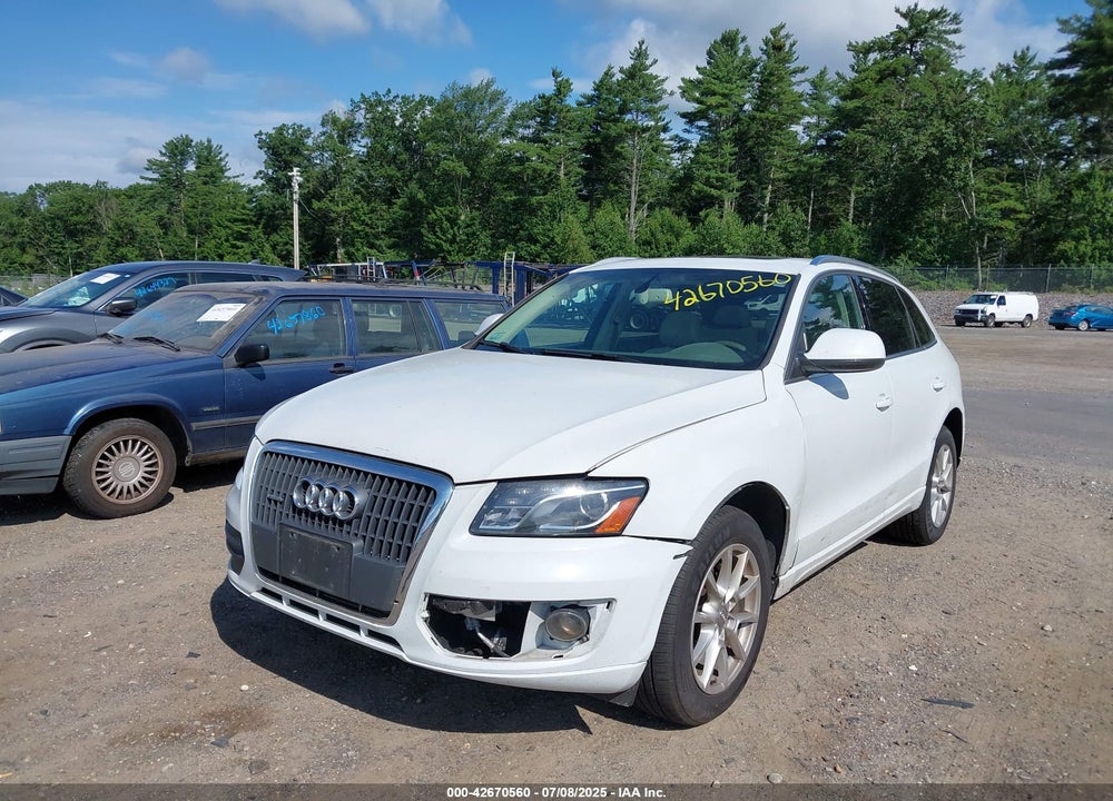 2012 AUDI Q5 VIN: WA1LFAFP9CA056601