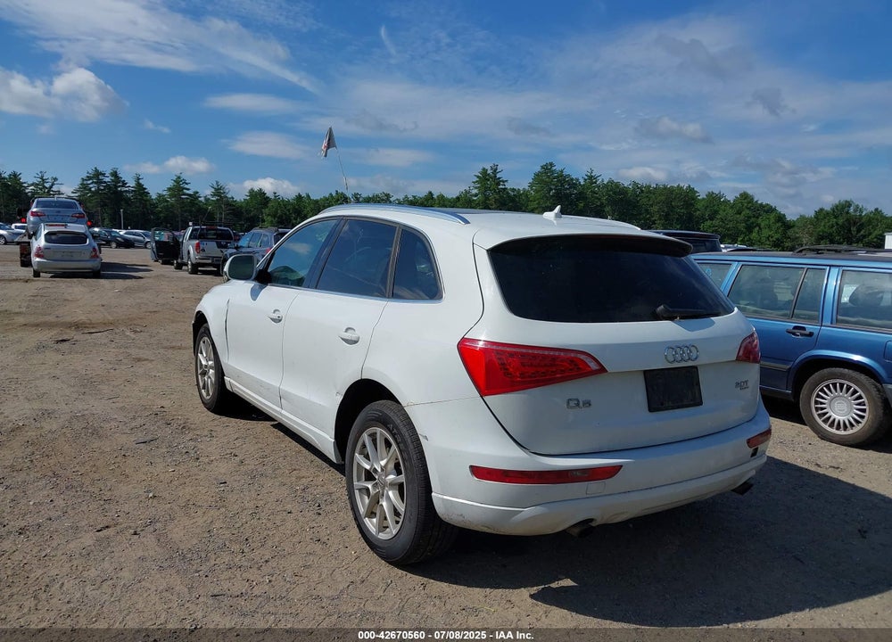 2012 AUDI Q5 VIN: WA1LFAFP9CA056601