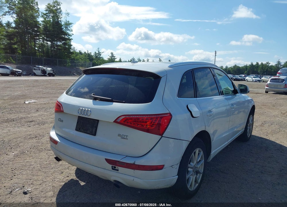 2012 AUDI Q5 VIN: WA1LFAFP9CA056601