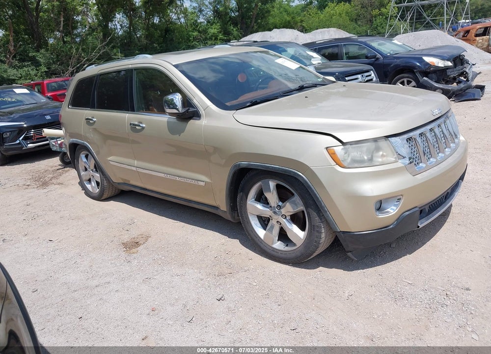 2011 JEEP GRAND CHEROKEE OVERLAND VIN: 1J4RR6GTXBC626392