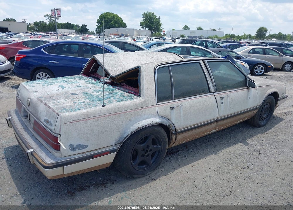 1987 BUICK ELECTRA VIN: 1G4CW5139H1422545