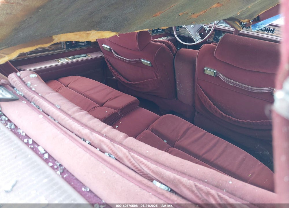 1987 BUICK ELECTRA VIN: 1G4CW5139H1422545