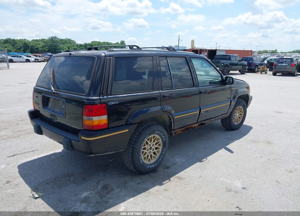 1995 JEEP GRAND CHEROKEE LIMITED/ORVIS VIN: 1J4GZ78S1SC705498