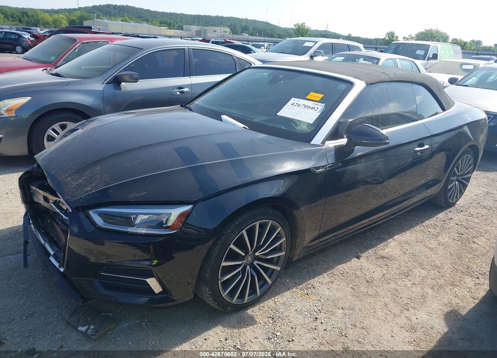 2018 AUDI A5 2.0T PREMIUM VIN: WAU2NGF59JN003387