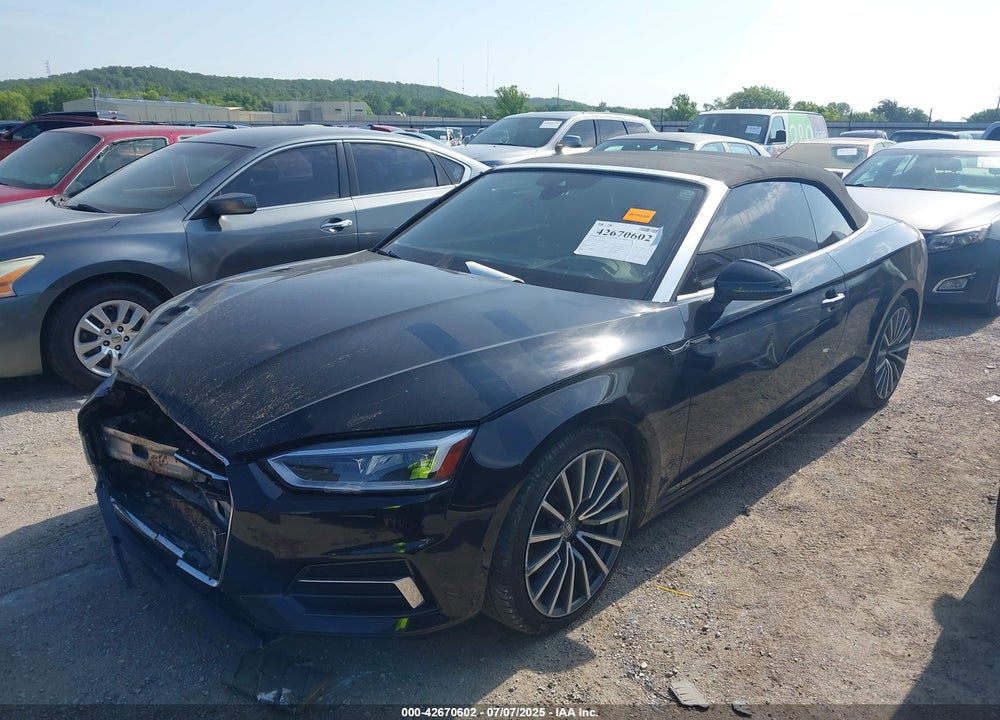 2018 AUDI A5 2.0T PREMIUM VIN: WAU2NGF59JN003387