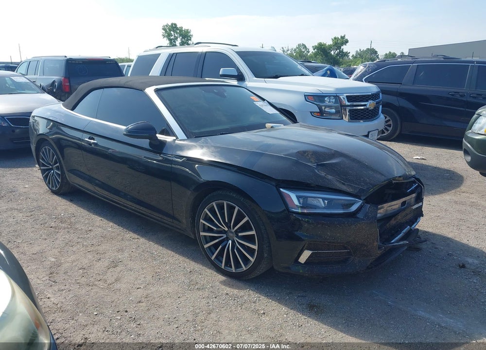 2018 AUDI A5 2.0T PREMIUM VIN: WAU2NGF59JN003387