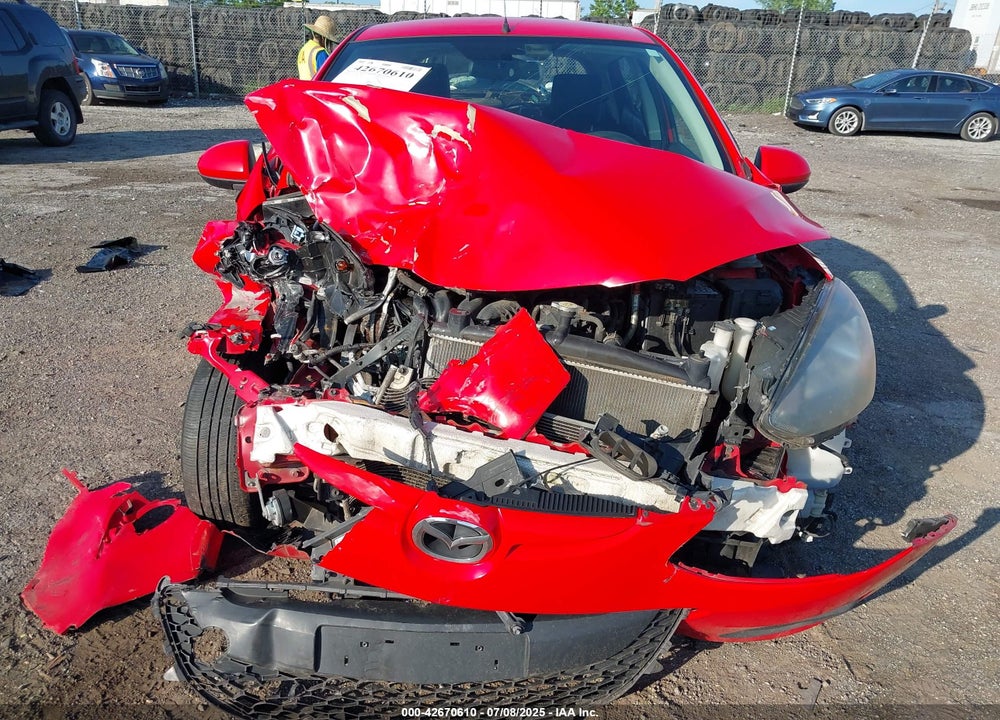 2014 MAZDA 2 VIN: JM1DE1KY9E0177844