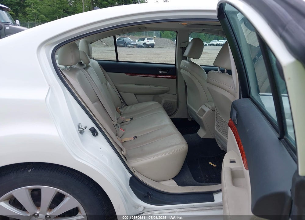 2011 SUBARU LEGACY VIN: 4S3BMDK63B2241256