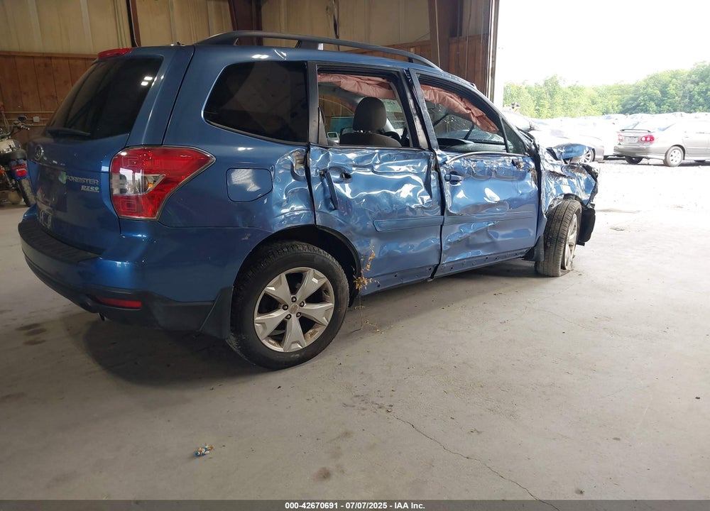 2015 SUBARU FORESTER VIN: JF2SJADC4FH418248
