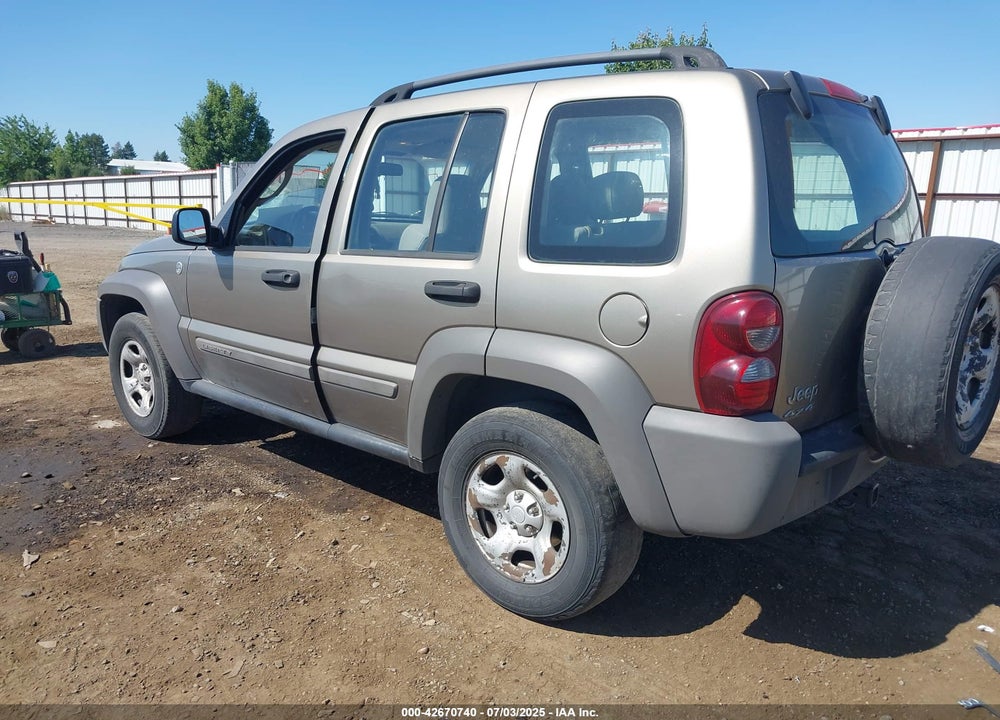 2007 JEEP LIBERTY SPORT VIN: 1J4GL48KX7W620780