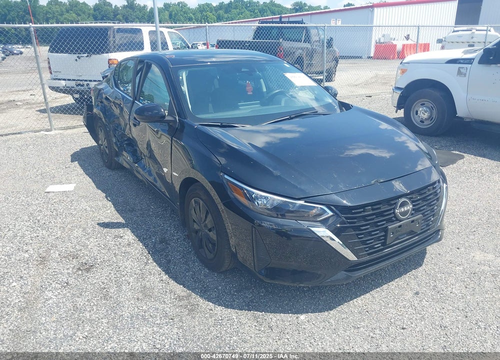 2024 NISSAN SENTRA S XTRONIC CVT VIN: 3N1AB8BV9RY293392