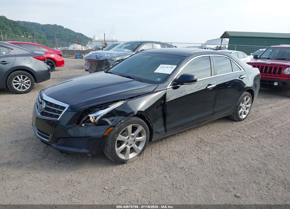 2014 CADILLAC ATS LUXURY VIN: 1G6AH5RX2E0119821