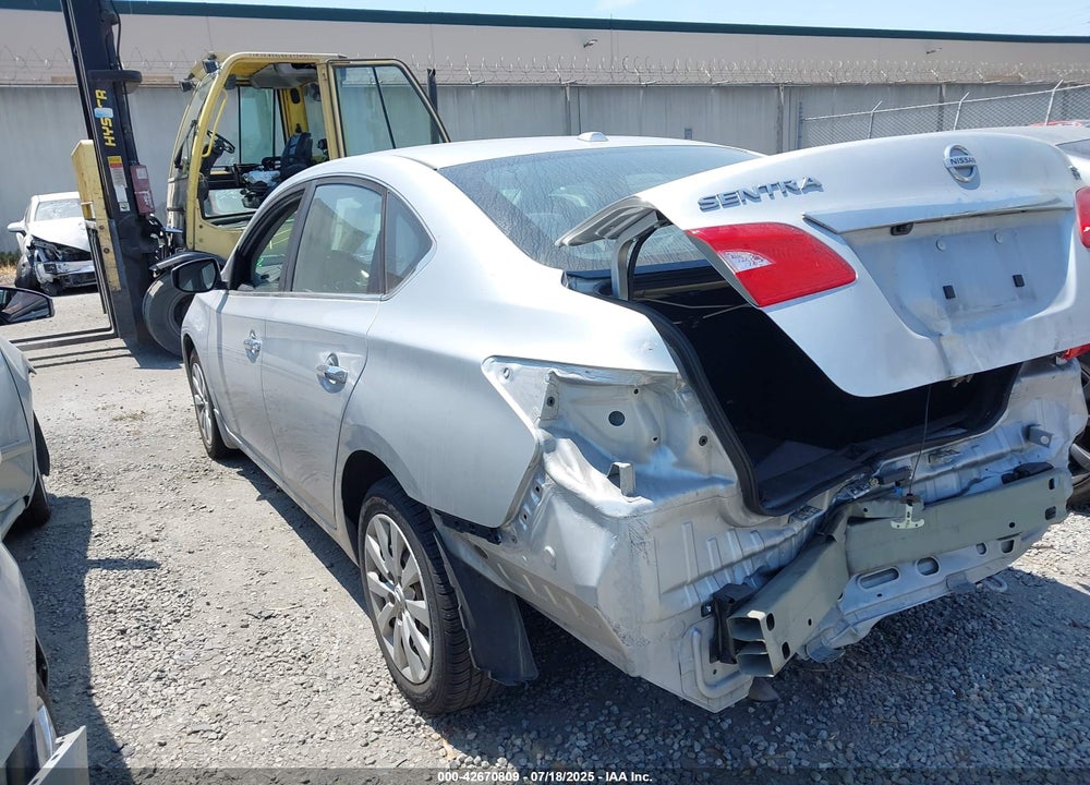 2016 NISSAN SENTRA VIN: 3N1AB7AP5GY311767
