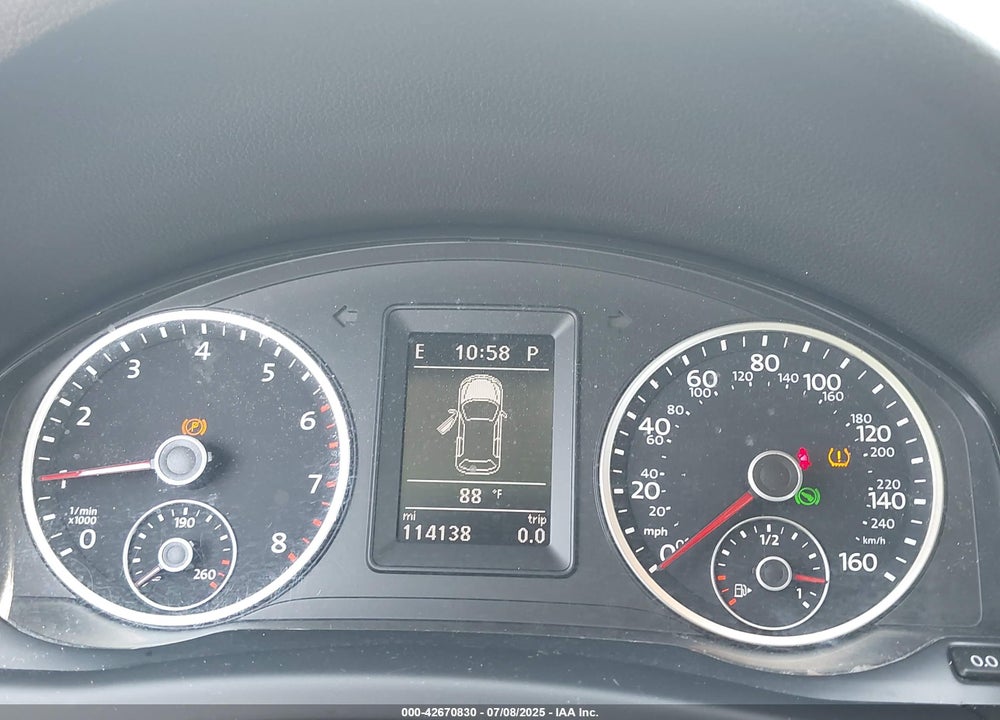 2015 VOLKSWAGEN TIGUAN VIN: WVGBV7AX4FW584340