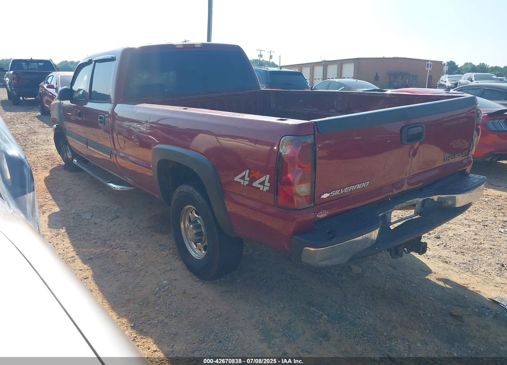 2005 CHEVROLET SILVERADO 2500HD VIN: 1GCHK23U45F809481