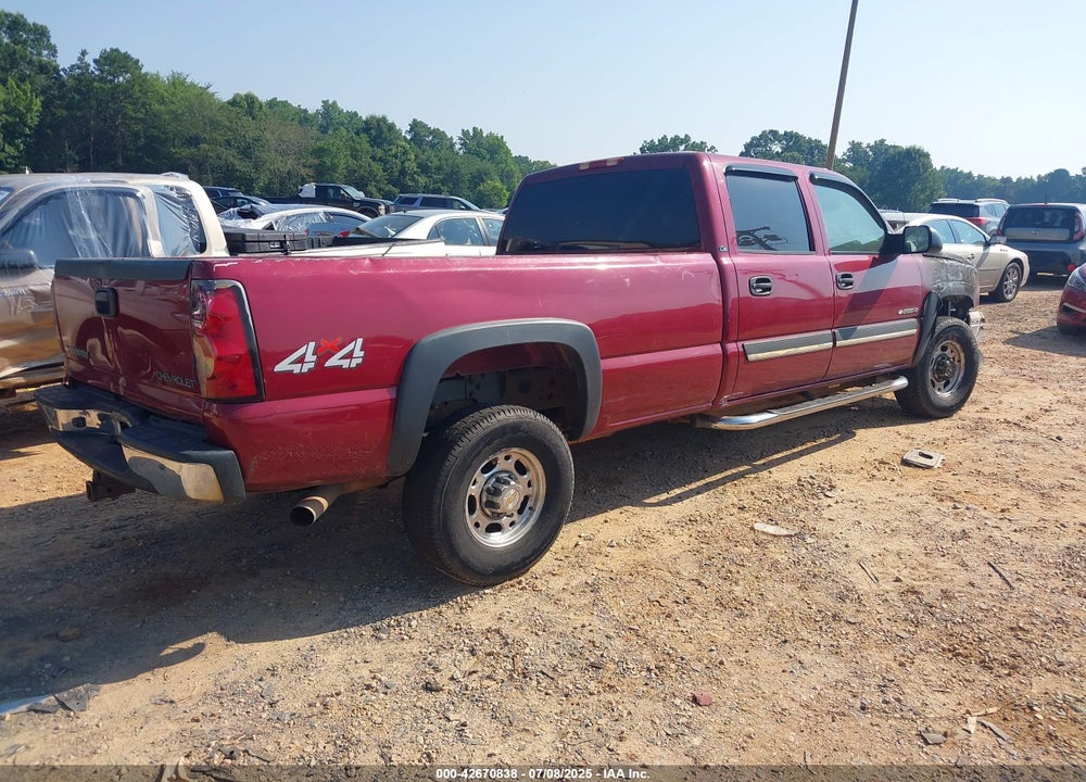 2005 CHEVROLET SILVERADO 2500HD VIN: 1GCHK23U45F809481