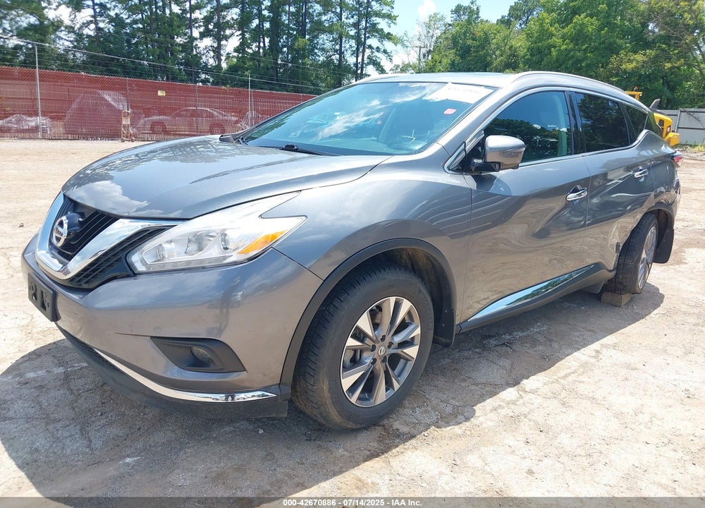 2017 NISSAN MURANO VIN: 5N1AZ2MG0HN180989