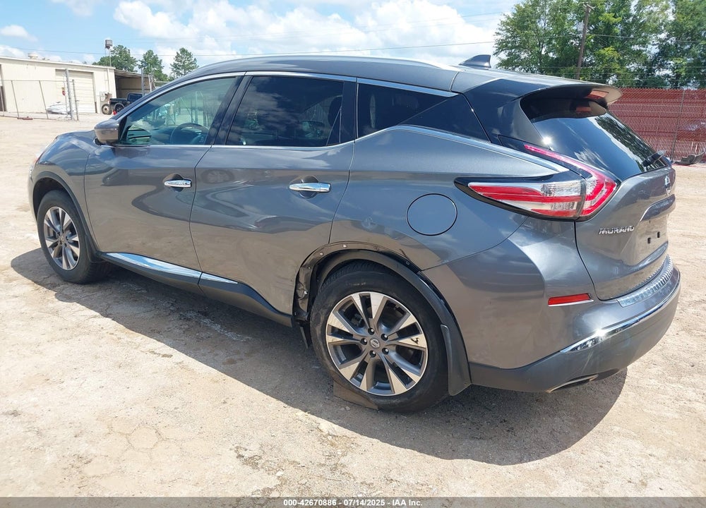 2017 NISSAN MURANO VIN: 5N1AZ2MG0HN180989