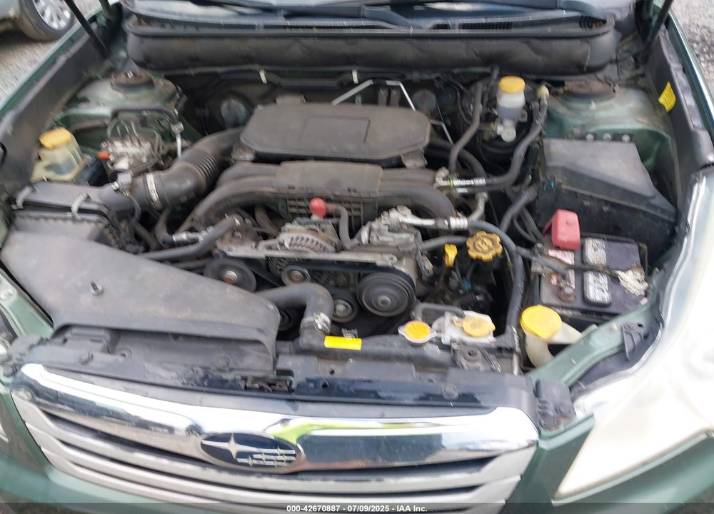 2012 SUBARU OUTBACK VIN: 4S4BRCKC6C3287947