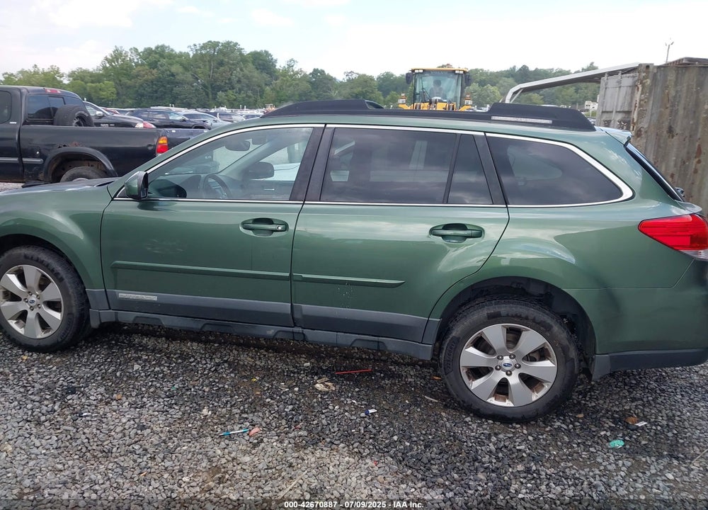 2012 SUBARU OUTBACK VIN: 4S4BRCKC6C3287947