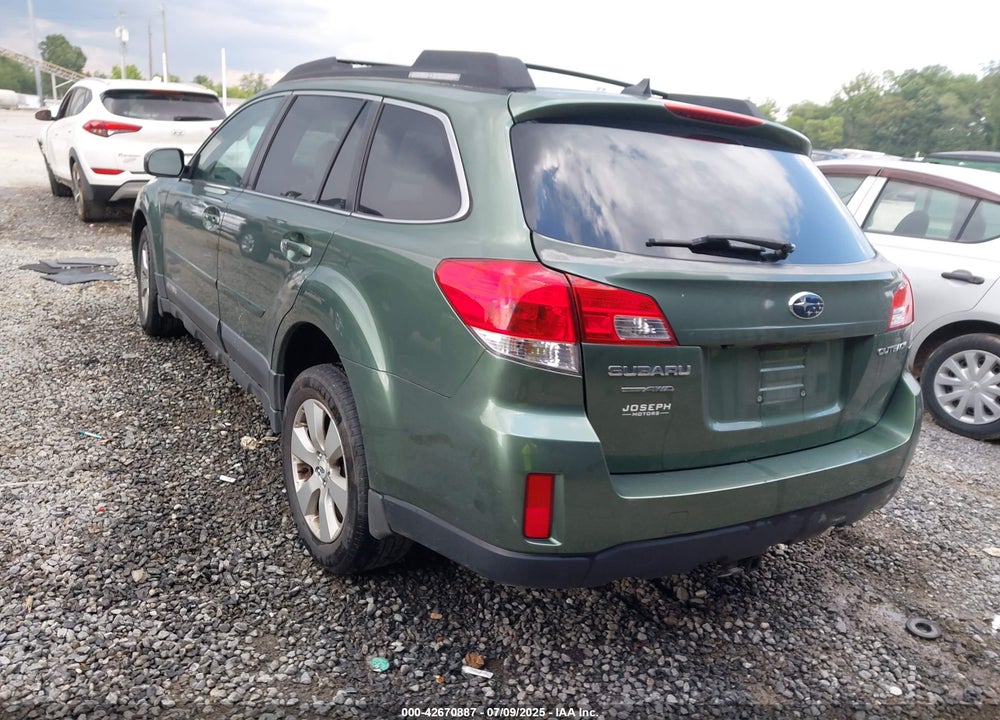 2012 SUBARU OUTBACK VIN: 4S4BRCKC6C3287947