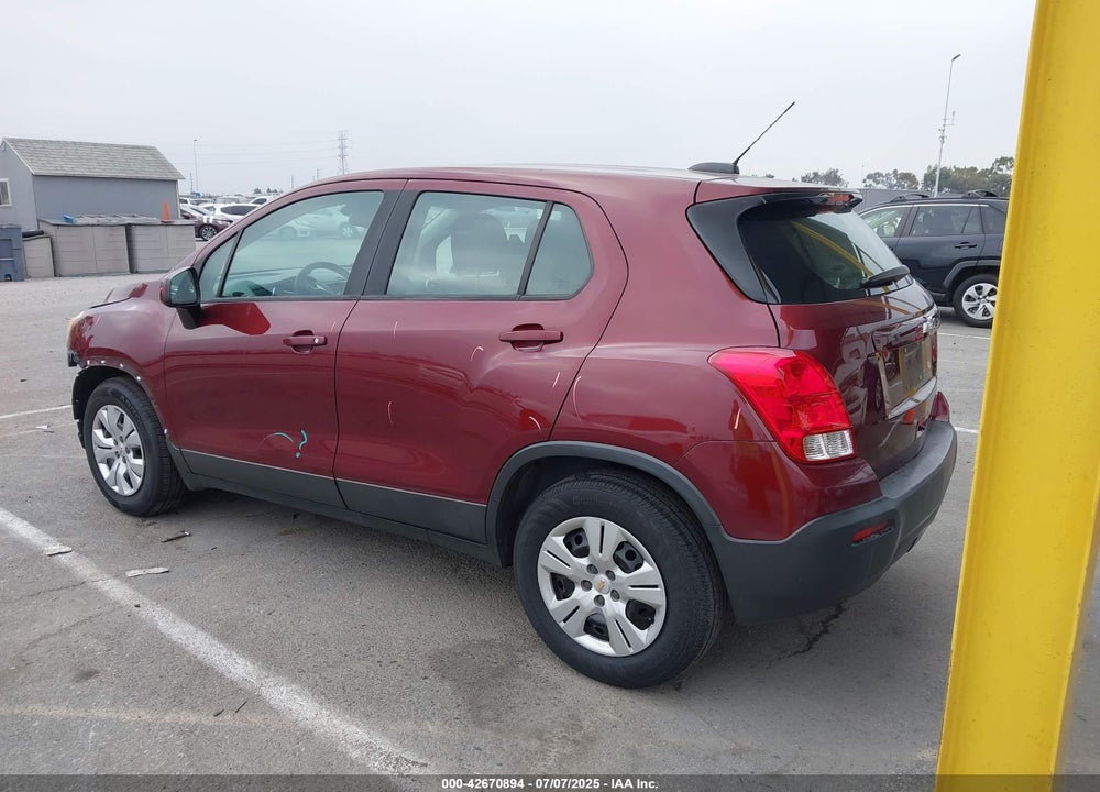 2016 CHEVROLET TRAX VIN: 3GNCJKSB4GL218029