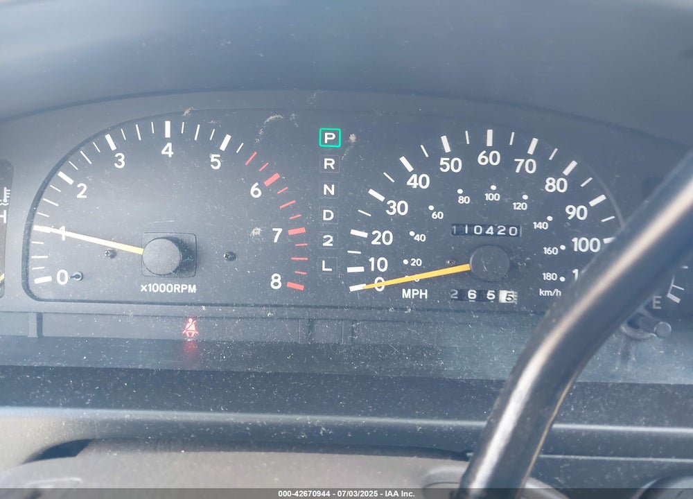 1996 TOYOTA TACOMA XTRACAB VIN: 4TAVL52N8TZ112995