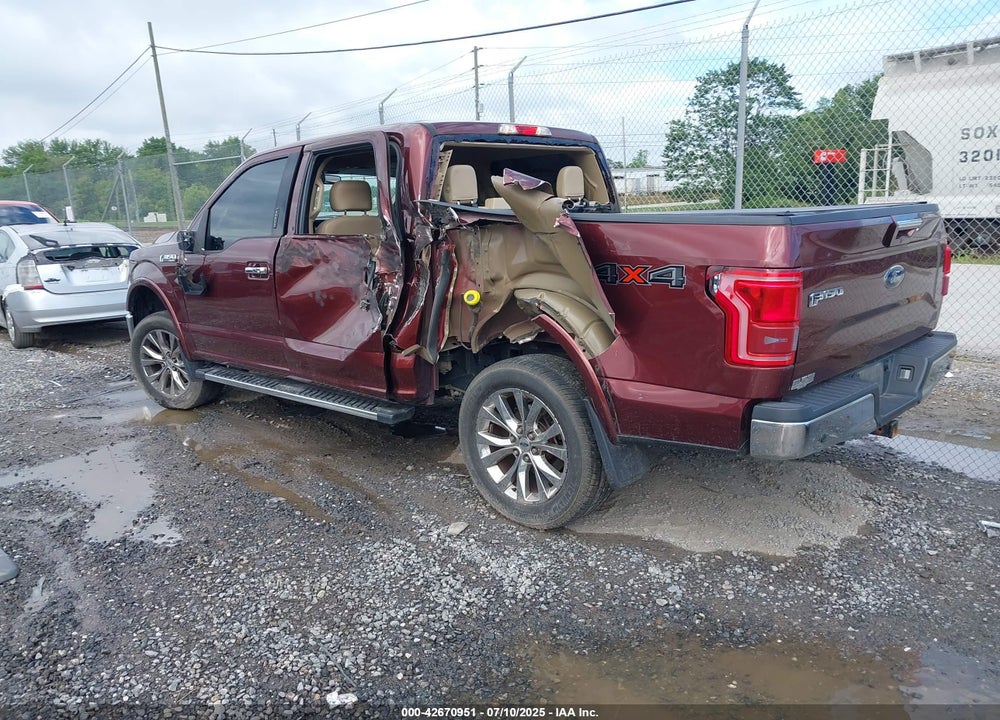 2017 FORD F-150 VIN: 1FTEW1EF8HFA19721