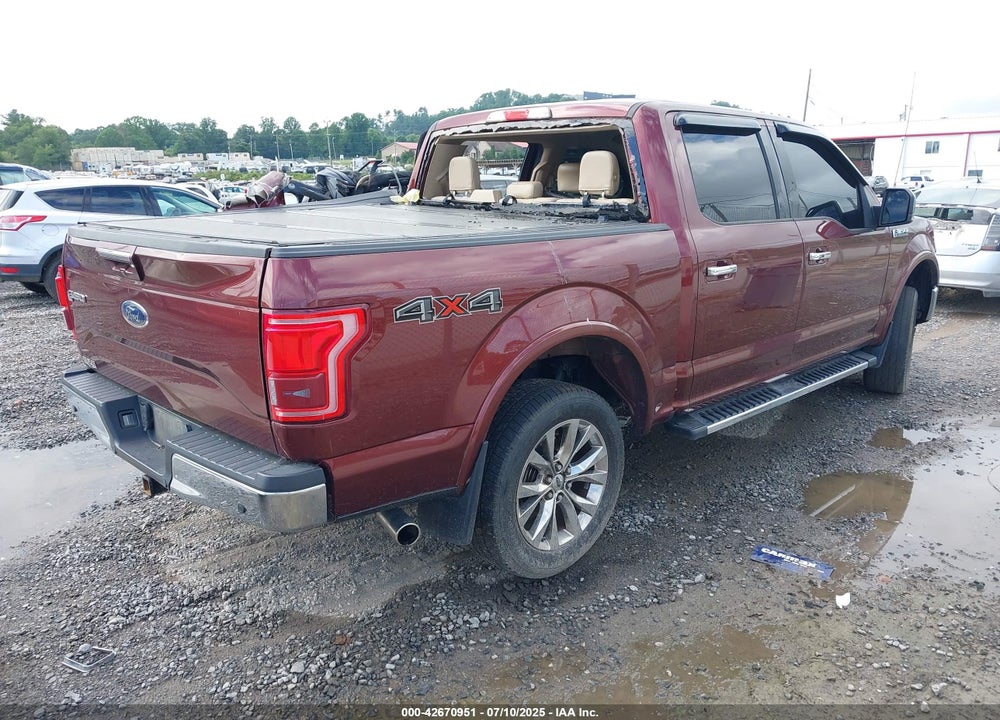 2017 FORD F-150 VIN: 1FTEW1EF8HFA19721